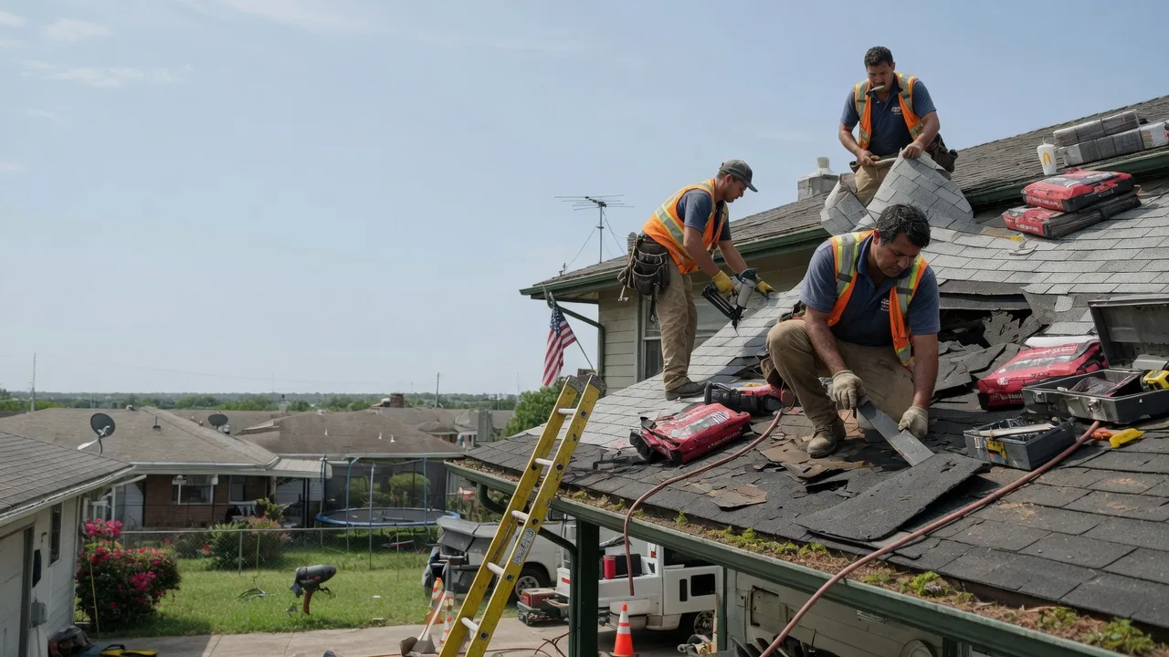 Roof Repair in Farmersville, CA near me